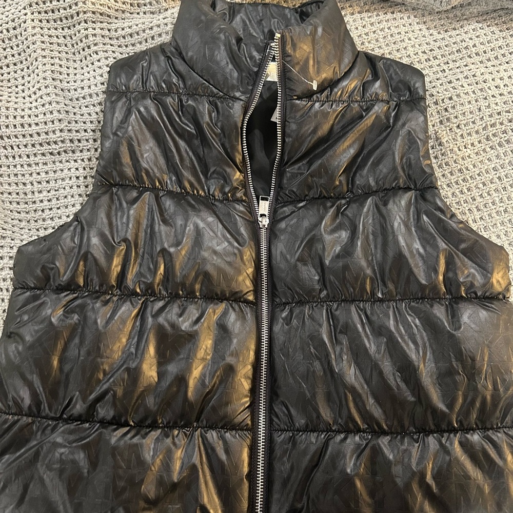 MICHAEL Michael Kors Black Quilted Puffer Vest